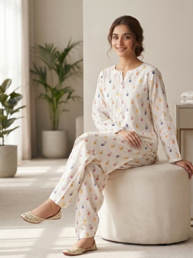 CANDY PRINT'S SUMMER UNSTICHED DORIA LAWN 2PC ALL OVER