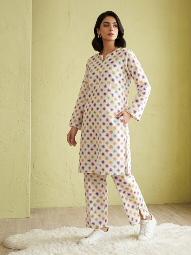 CANDY PRINT'S SUMMER UNSTICHED DORIA LAWN 2PC ALL OVER