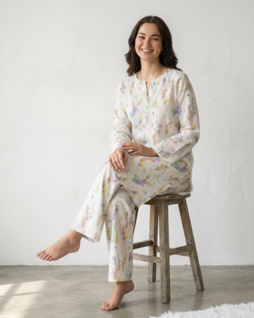 CANDY PRINT'S SUMMER UNSTICHED DORIA LAWN 2PC ALL OVER