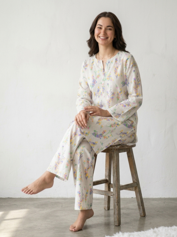 CANDY PRINT'S SUMMER UNSTICHED DORIA LAWN 2PC ALL OVER
