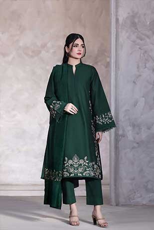 JULIA SUMMER SPECIAL UNSTICHED EMBROIDERED LAWN 3PC With Monar Duppata
