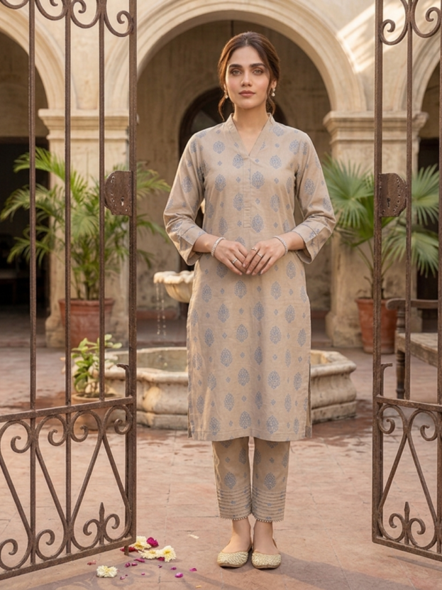 ELEGANT PRINT'S SUMMER UNSTICHED LAWN 2PC ALL OVER