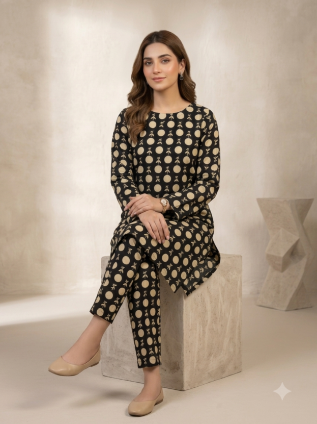 ELEGANT PRINT'S SUMMER UNSTICHED LAWN 2PC ALL OVER
