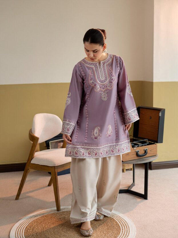 QIAFA WINTER 2026 EMBROIDERED Unstiched DHANAK 2PC